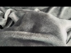 Produttori forniscono tessuti di abbigliamento per la casa a doppio lato, caldi e spessi