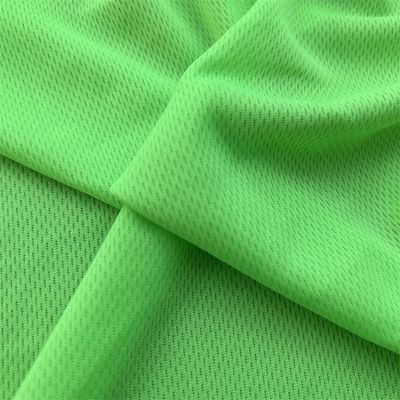 Sportswear Honeycomb Bird Eye Fabric Quick Drying 140-160gsm
