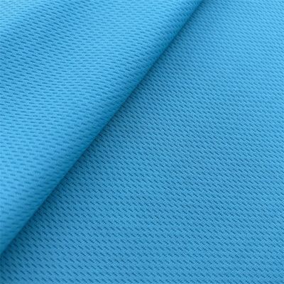 Wick 75D Polyester Birdseye Mesh Fabric Elastic For Women'S Performance Clothing