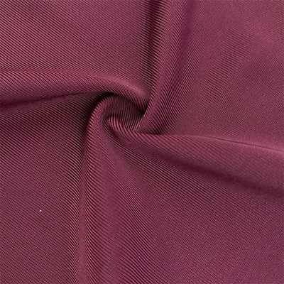Customized Knitted Warp Fabric for Swimwear Yoga Set in 88% Polyester and 12% Spandex